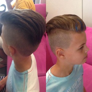 Trendy haircut for kids